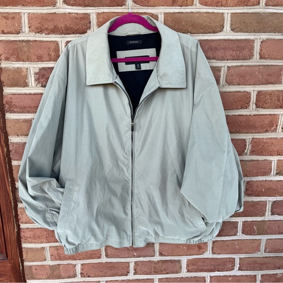 Lightweight microfiber men’s jacket. Claiborne size 3X. - Picture 9 of 14